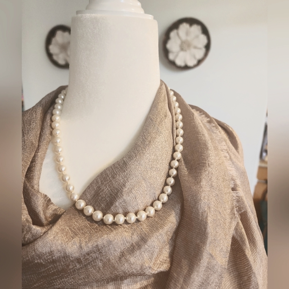 Pearl Strand 19" "Princess" Length Pearl Strand